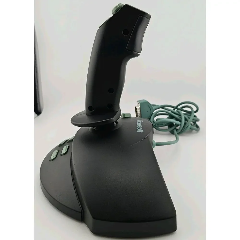 Vintage Microsoft SideWinder 3D Pro PC Joystick Part 63545 Gameport Flight Stick